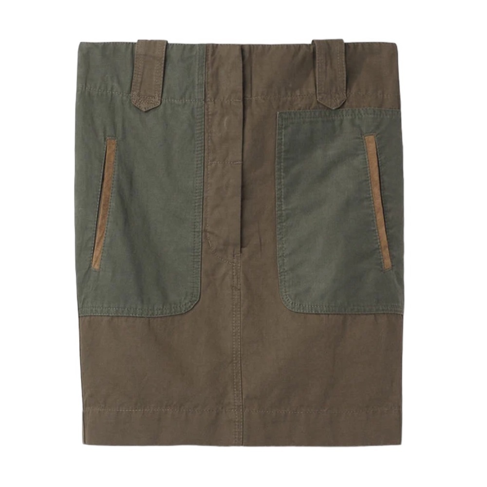 Étoile Isabel Marant Amik skirt, EUC - utility military button fly